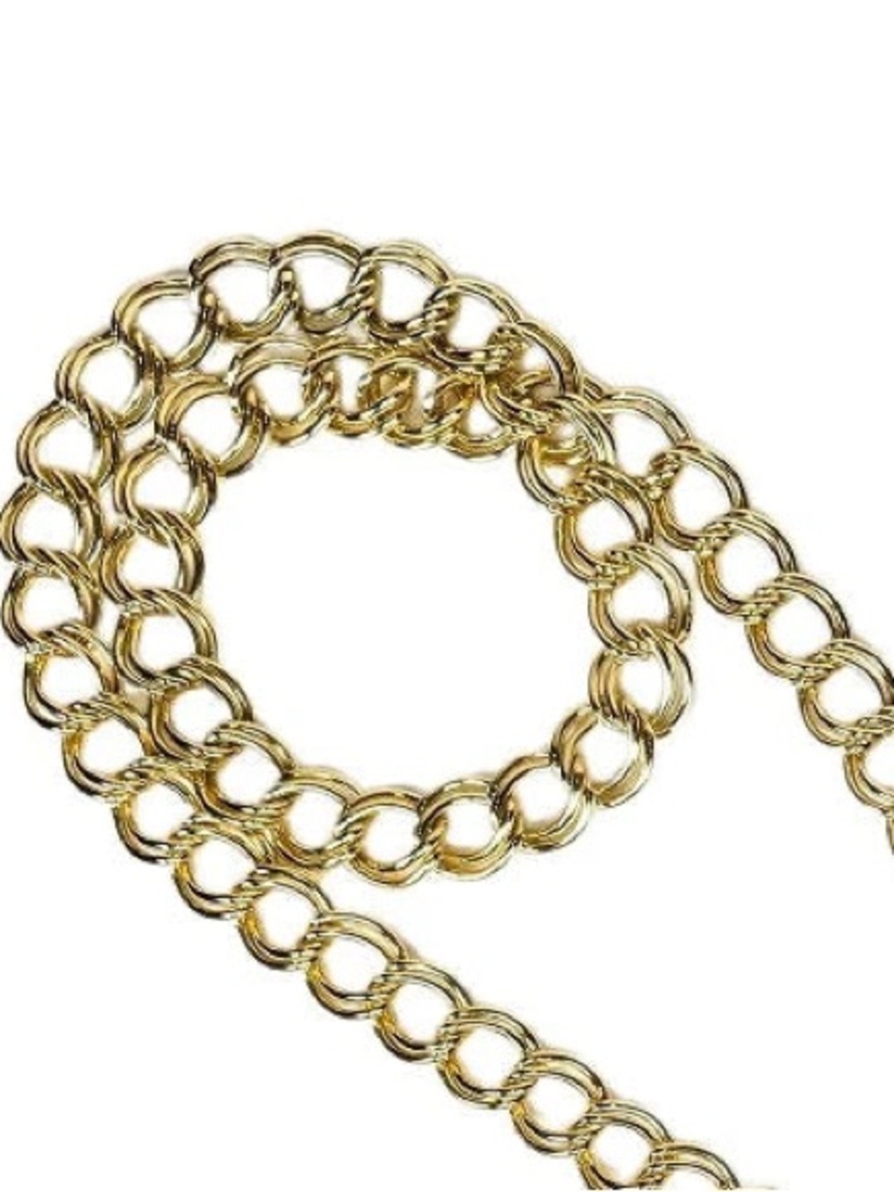CLIP & GO Gold Chain Lanyard with Gold Zip Pouch - Picture 3 of 9